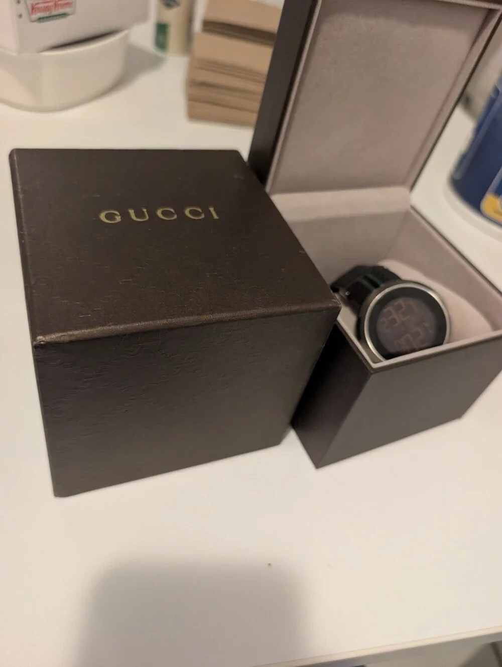 Gucci I-Gucci Digital Men’s Watch W/ Box